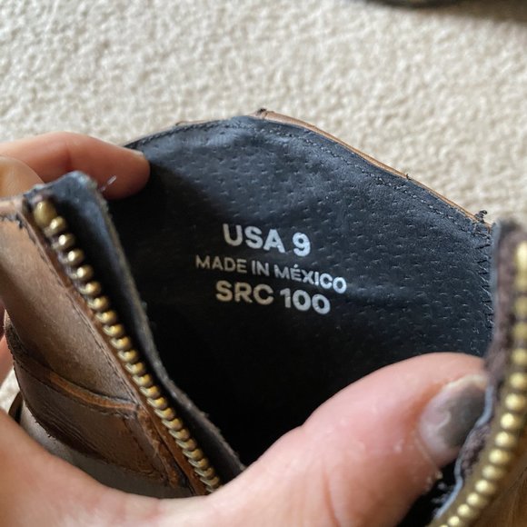 Short Cowboy Boots WORN ONCE - Picture 5 of 6